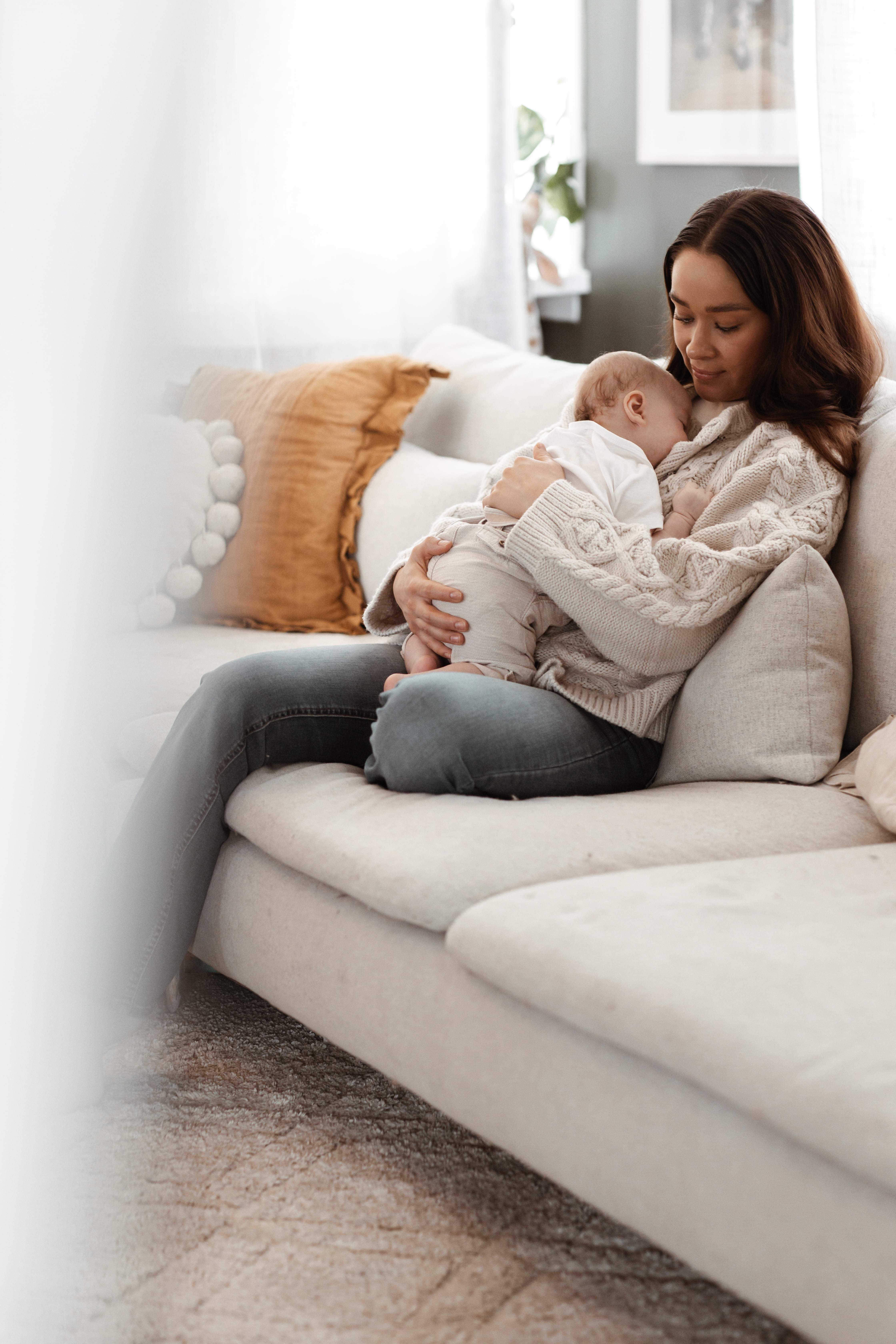 Familjefotografering ihemmamiljö